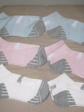 Women's Puma Socks - Low Cut 6 pairs Never Worn